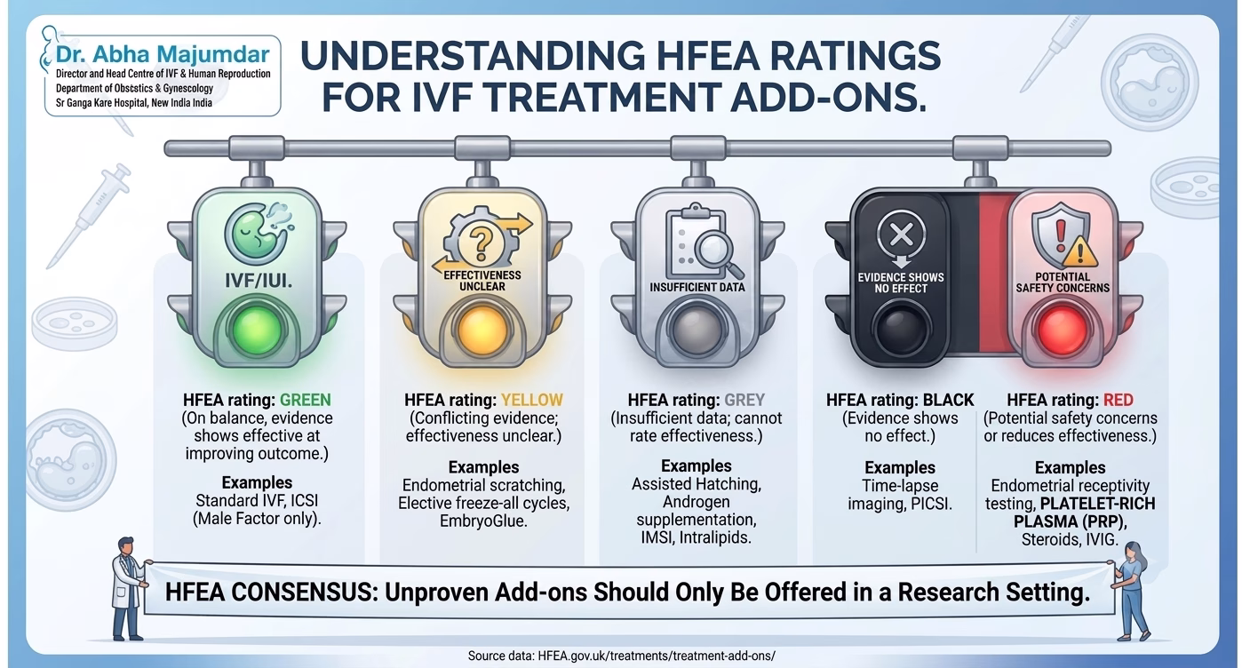 Understanding HFEA Ratings for IVF Treatment Add-Ons